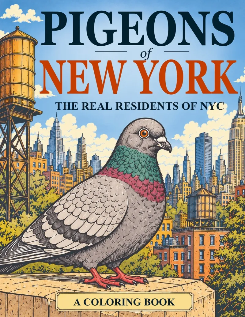 Pigeons of New York front cover